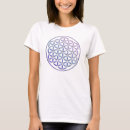 Zoek naar bloem van het leven tshirts Voor haar