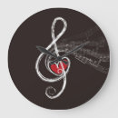 Zoek naar treble clef klokken Muziekliefhebbers