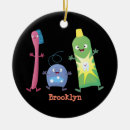 Zoek naar tanden ornamenten Cartoon