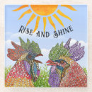 Zoek naar kippen onderzetters Boerderij