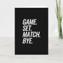 Zoek naar tennis grappig kaarten Tenniswedstrijd