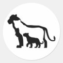 Zoek naar witte leeuw stickers Zwart wit