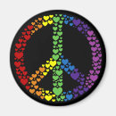Zoek naar peace sign magneten Rood