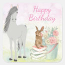 Zoek naar paard gelukkige verjaardag stickers Pretty