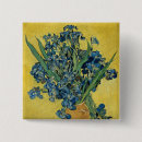 Zoek naar irissen buttons Schilderij