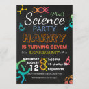 Zoek naar mad science party uitnodigingen Verjaardagsuitnodiging voor wetenschappers