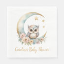 Zoek naar uil baby shower servetten Modern