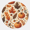 Zoek naar herfst bladeren stickers Pompoen