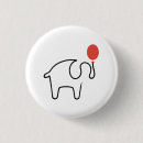 Zoek naar olifanten buttons Baby olifant
