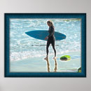Zoek naar surfer girl kunst Strand