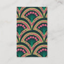 Zoek naar zee kleuren visitekaartjes Patroon