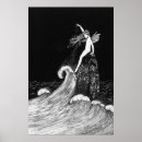 Zoek naar vintage surf kunst Golven