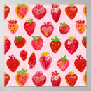 Zoek naar aardbeien posters Roze