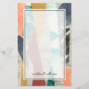 Zoek naar uniek briefpapier Abstract