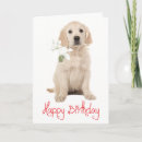 Zoek naar gouden puppy kaarten Hondenliefhebber