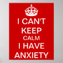 Zoek naar grappige zorg posters Kalm houden