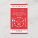 Zoek naar alert visitekaartjes Restaurant