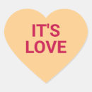 Zoek naar oranje snoep stickers Hart