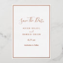 Zoek naar gold foil save the dates Schattig