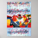 Zoek naar abstract hart posters Schilderen