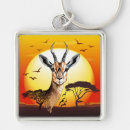 Zoek naar antilope sleutelhangers Gazelle