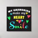 Zoek naar kleinkinderen canvas prints Moederdag