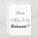 Zoek naar vragen uitnodigingen Bruidsmeisje