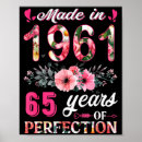 Zoek naar 65 jaar posters In 1961