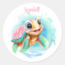 Zoek naar leuke schildpad stickers Zee