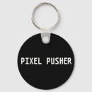 Zoek naar pixel sleutelhangers Grappig
