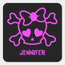 Zoek naar roze schedel stickers Meisje