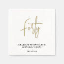 Zoek naar goud en wit servetten Modern