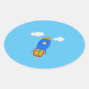Zoek naar cartoon raket stickers Kinder