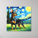 Zoek naar miniature pinscher kunst Canine