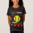 Zoek naar softbal tshirts Kerstmis