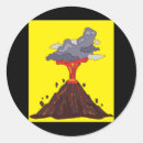 Zoek naar vulkaan stickers Lava