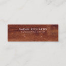 Zoek naar rustiek hout visitekaartjes Voor haar