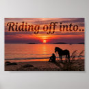 Zoek naar paard silhouet posters Strand