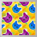 Zoek naar pop cat kunst Retro