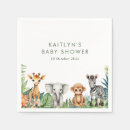 Zoek naar wild oerwoud servetten Wild one baby shower
