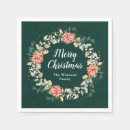 Zoek naar poinsettia servetten Kerstfeest