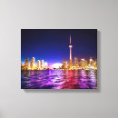 Zoek naar toronto skyline kunst Avond