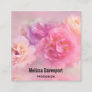 Zoek naar bloemen boeket visitekaartjes Elegant