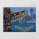 Zoek naar totempaal briefkaarten Vancouver