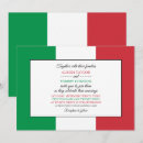 Zoek naar italiaanse vlag uitnodigingen Italië