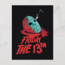 Zoek naar horror movie briefkaarten Bloody knife