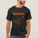 Zoek naar serotonine tshirts Molecuul