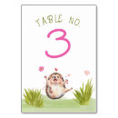 Zoek naar dieren tafelkaarten Voor hem/haar