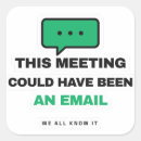 Zoek naar vergadering stickers E mail