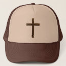 Zoek naar kruisen trucker petten Jesus